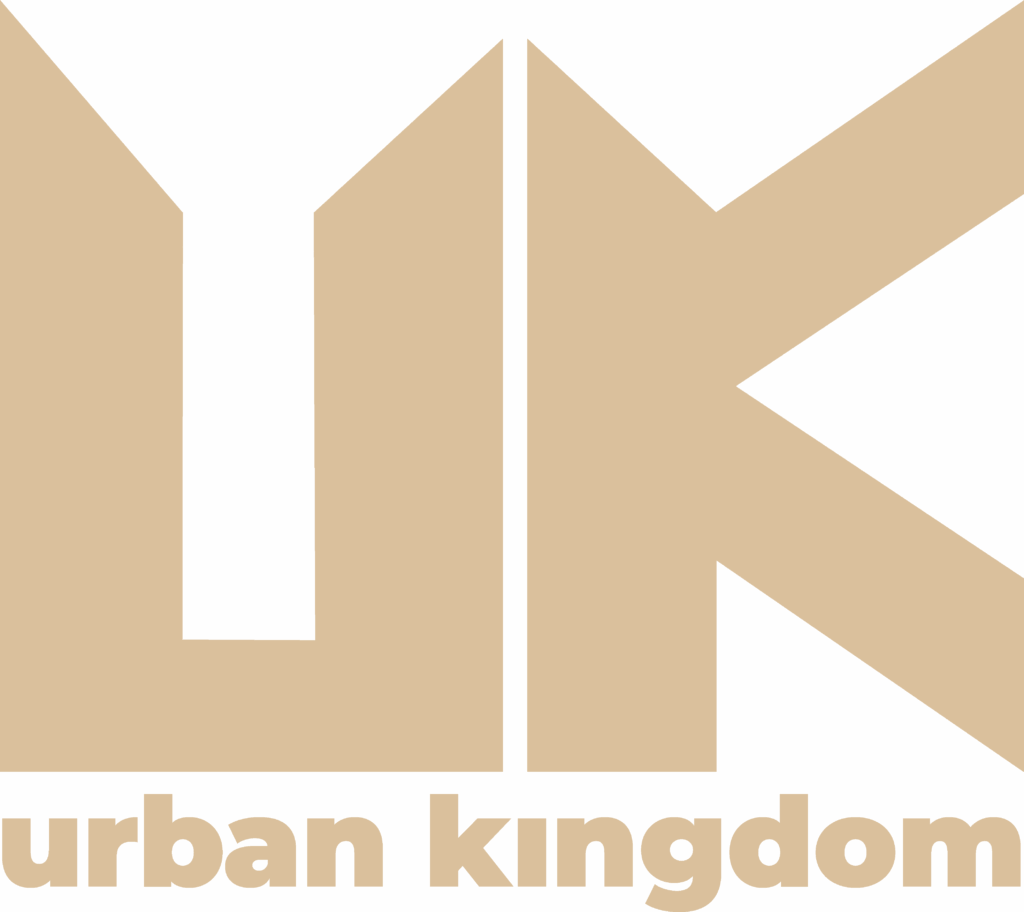 Urban Kingdom logo in Sand