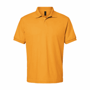 a gold yellow polo