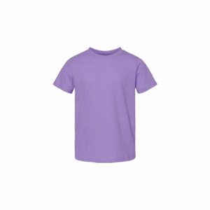 a lavender toddler t-shirt